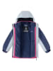 Kamik 3-in-1 regenjas "Estella" roze/donkerblauw