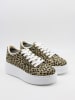 Bellucci Sneakers in Camel/ Schwarz