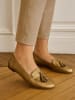 Bellucci Mocassins goudkleurig