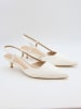 Bellucci Pumps met bandje wit