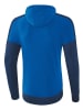 erima Hoodie "Squad" in Dunkelblau/ Blau