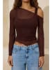 trendyol Bluse in Braun