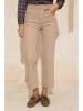 trendyol Spijkerbroek - flare fit - lichtbruin
