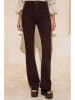 trendyol Dżinsy - Flare fit - w kolorze brązowym