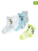 COOL CLUB 5er-Set: Socken in Grau/ Weiß/ Hellblau