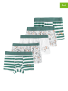 COOL CLUB 5-delige set: boxershorts groen/wit