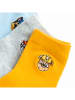 COOL CLUB 5er-Set: Socken in Blau/ Grau/ Gelb