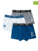 COOL CLUB 3er-Set: Boxershorts in Grau/ Dunkelblau/ Weiß