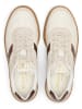 Marc O'Polo Shoes Leren sneakers crème/bruin