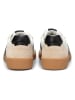 Marc O'Polo Shoes Leder-Sneakers in Weiß/ Schwarz/ Beige