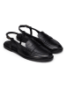 Marc O'Polo Shoes Skórzane mokasyny w kolorze czarnym