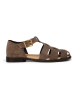 Marc O'Polo Shoes Leder-Halbsandalen in Braun