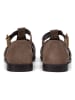 Marc O'Polo Shoes Leder-Halbsandalen in Braun