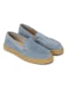 Marc O'Polo Shoes Leren mocassins lichtblauw