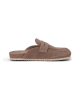 Marc O'Polo Shoes Leder-Clogs in Braun
