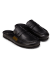 Marc O'Polo Shoes Skórzane chodaki w kolorze czarnym
