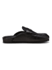 Marc O'Polo Shoes Leder-Clogs in Schwarz