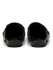 Marc O'Polo Shoes Leder-Clogs in Schwarz