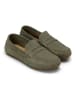Marc O'Polo Shoes Skórzane mokasyny w kolorze khaki