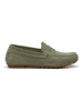 Marc O'Polo Shoes Skórzane mokasyny w kolorze khaki