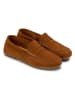 Marc O'Polo Shoes Skórzane mokasyny w kolorze jasnobrązowym