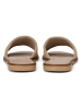 Marc O'Polo Shoes Leder-Pantoletten in Beige