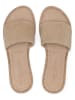 Marc O'Polo Shoes Leder-Pantoletten in Beige