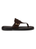Marc O'Polo Shoes Leder-Zehentrenner in Braun