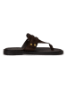 Marc O'Polo Shoes Leder-Zehentrenner in Braun