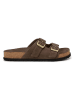 Marc O'Polo Shoes Leren slippers bruin
