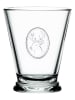 La Rochère France 6er-Set: Gläser "Alpin Deer" in Transparent - 260 ml