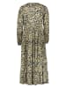 LASCANA Kleid in Dunkelblau/ Grün