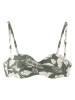 s.Oliver Bikini-Oberteil in Dunkelgrün/ Creme