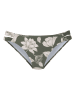 s.Oliver Bikini-Hose in Dunkelgrün/ Creme
