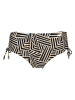 LASCANA Bikini-Hose in Beige/ Schwarz
