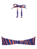 Buffalo Bikini-Oberteil in Dunkelblau/ Orange