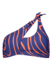 Buffalo Bikini-Oberteil in Dunkelblau/ Orange