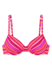 s.Oliver Bikini-Oberteil in Pink/ Lila