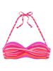s.Oliver Biustonosz bikini w kolorze różowo-fioletowym