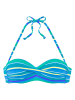 s.Oliver Bikini-Oberteil in Türkis/ Blau