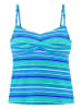 s.Oliver Tankinitop turquoise/blauw
