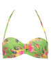 LASCANA Biustonosz bikini w kolorze zielonym