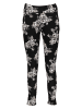 LASCANA Pyjamabroek zwart/crème