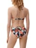 s.Oliver Figi bikini w kolorze czarno-błękitno-koralowym