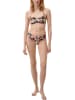 s.Oliver Figi bikini w kolorze czarno-błękitno-koralowym