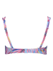LASCANA Bikini-Oberteil in Hellblau/ Bunt