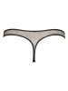 LASCANA String in Schwarz/ Beige