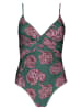 Barts Badpak "Gunja" groen/roze