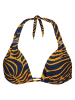 Barts Bikinitop "Indul" donkerblauw/geel