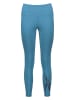 Reebok Legginsy sportowe "Lux Vector" w kolorze błękitnym